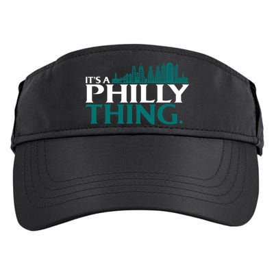 It's A Philly Thing Its A Philly Thing Philadelphia Football Adult Drive Performance Visor