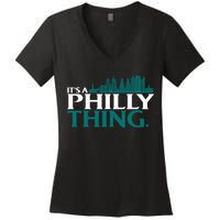 It's A Philly Thing Its A Philly Thing Philadelphia Football Women's V-Neck T-Shirt