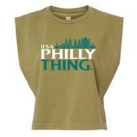 It's A Philly Thing Its A Philly Thing Philadelphia Football Garment-Dyed Women's Muscle Tee