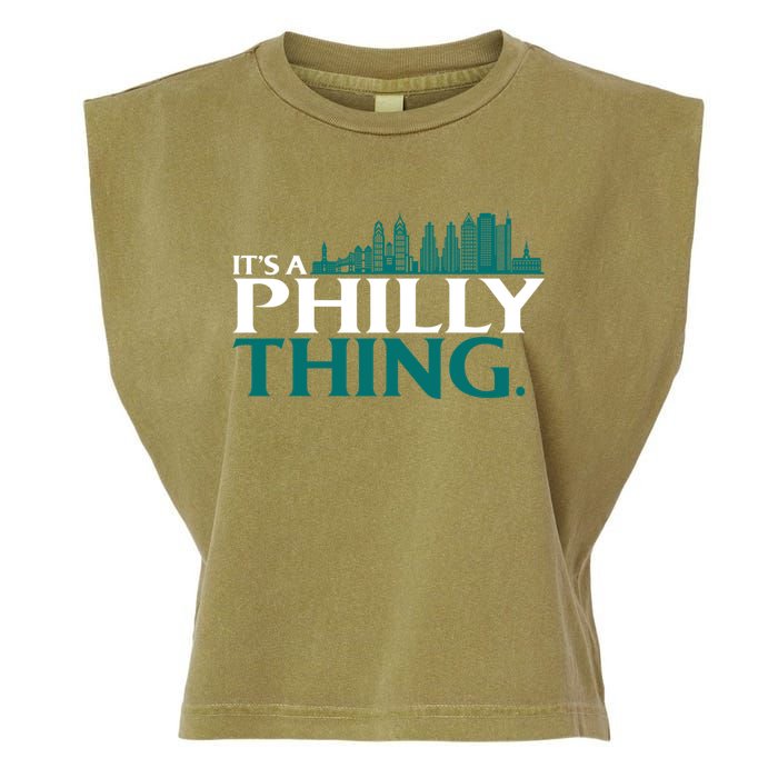 It's A Philly Thing Its A Philly Thing Philadelphia Football Garment-Dyed Women's Muscle Tee