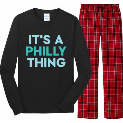 It's A Philly Thing Eagles Football Long Sleeve Pajama Set