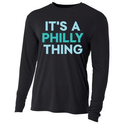 It's A Philly Thing Eagles Football Cooling Performance Long Sleeve Crew