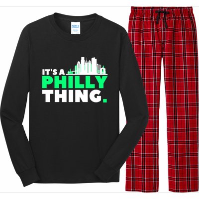 It's A Philly Thing Its A Philly Thing Philadelphia Football Long Sleeve Pajama Set