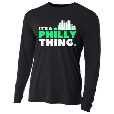 It's A Philly Thing Its A Philly Thing Philadelphia Football Cooling Performance Long Sleeve Crew