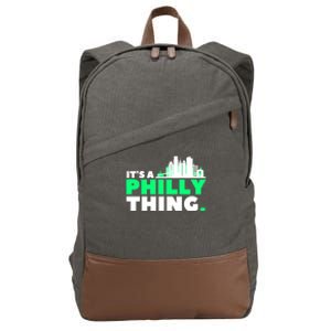 It's A Philly Thing Its A Philly Thing Philadelphia Football Cotton Canvas Backpack