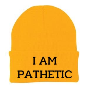 I Am Pathetic Knit Cap Winter Beanie