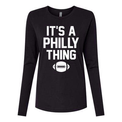 It's A Philly Thing Design Football Fan Womens Cotton Relaxed Long Sleeve T-Shirt