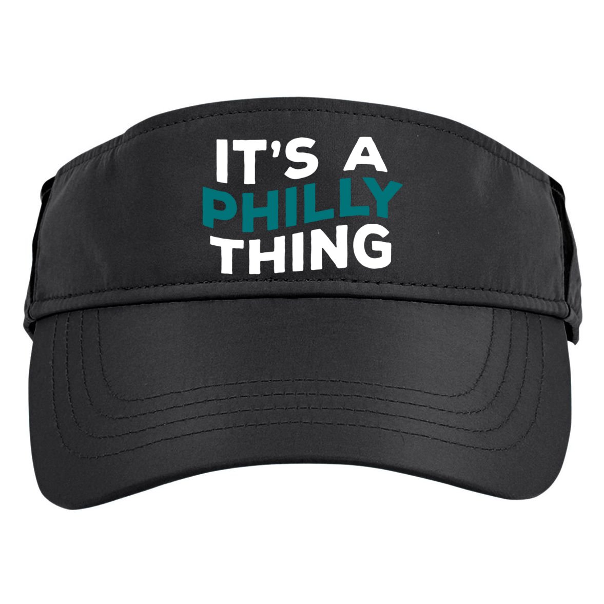 It's A Philly Thing Philadelphia Football Adult Drive Performance Visor