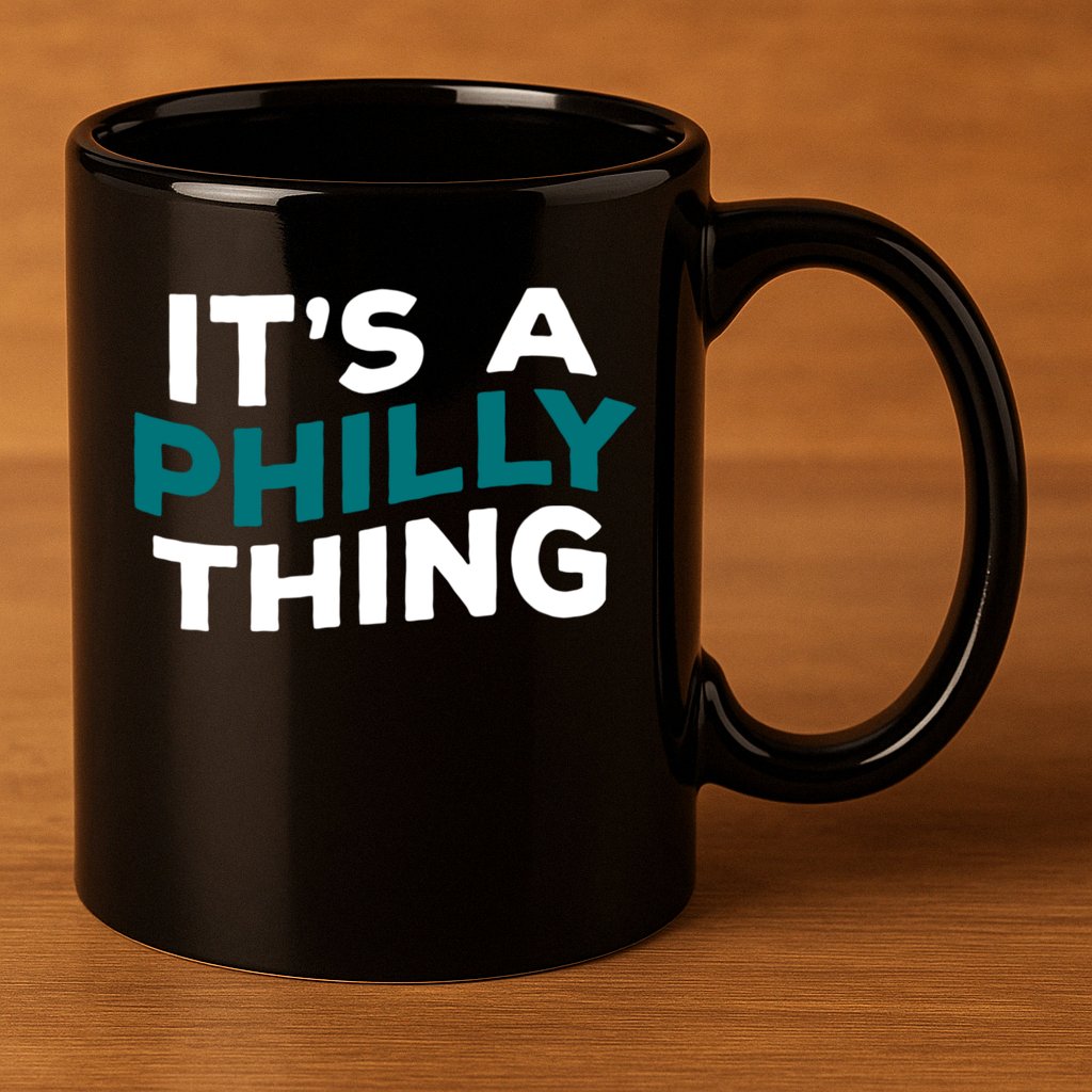 It's A Philly Thing Philadelphia Football 11oz C Handle Ceramic Mug