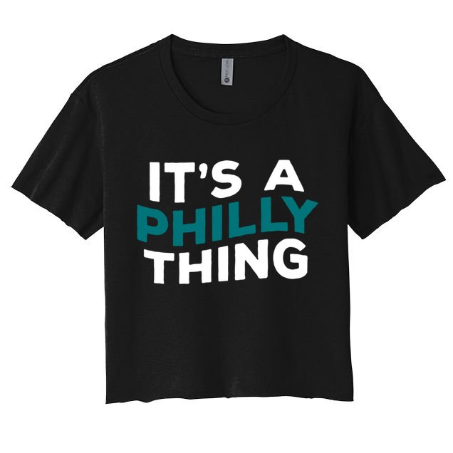 It's A Philly Thing Philadelphia Football Crop Top