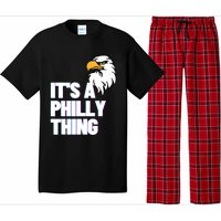 IT'S A PHILLY THING - Its A Philadelphia Thing Fan Lover Tee Pajama Set