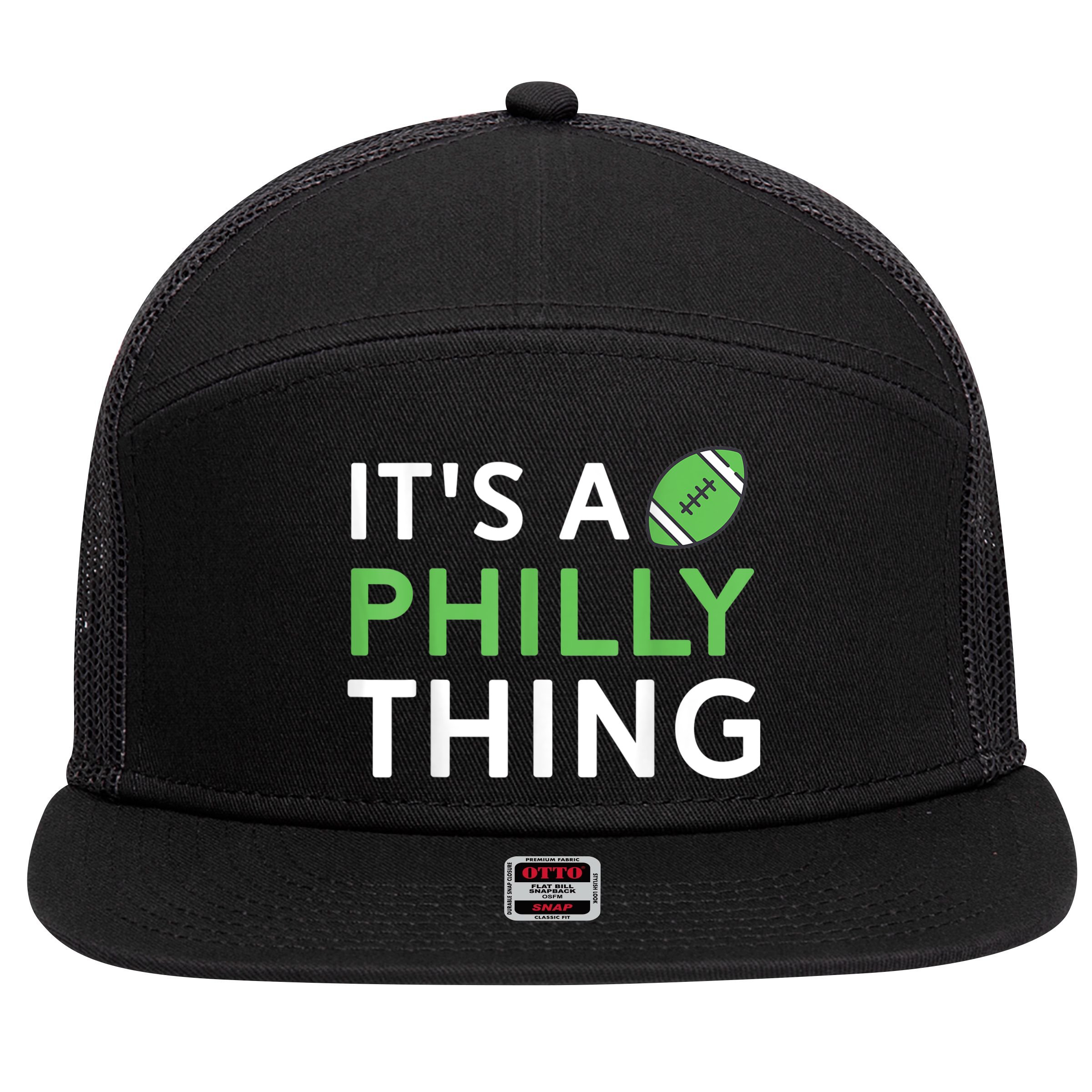 It's A Philly Thing Its A Philly Thing Philadelphia Football 7 Panel Mesh Trucker Snapback Hat