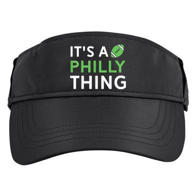 It's A Philly Thing Its A Philly Thing Philadelphia Football Adult Drive Performance Visor