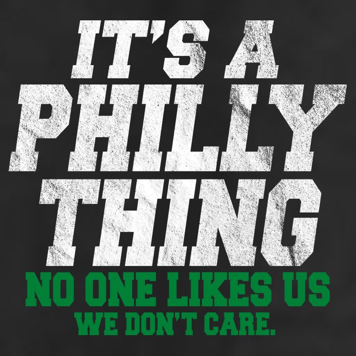It's A Philly Thing No One Likes Us We Don't Care Funny 7 Panel Mesh Trucker Snapback Hat