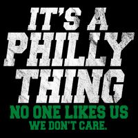 It's A Philly Thing No One Likes Us We Don't Care Funny Impact Tech Backpack