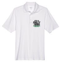 It's A Philly Thing No One Likes Us We Don't Care Funny Men's Origin Performance Pique Polo