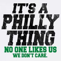 It's A Philly Thing No One Likes Us We Don't Care Funny Flatbill Hat