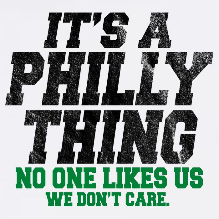 It's A Philly Thing No One Likes Us We Don't Care Funny Youth Performance Sprint T-Shirt