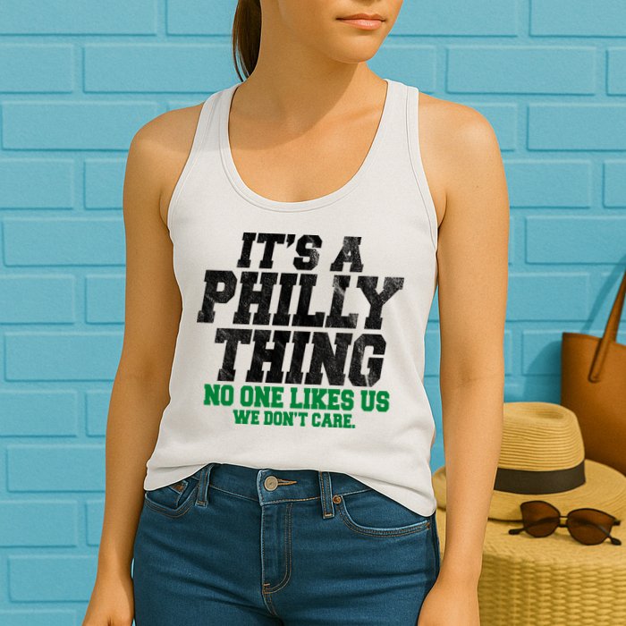 It's A Philly Thing No One Likes Us We Don't Care Funny Womens Tank Top
