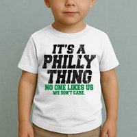 It's A Philly Thing No One Likes Us We Don't Care Funny Toddler T-Shirt