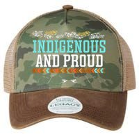 Indigenous And Proud Native American Native Pride Legacy Tie Dye Trucker Hat