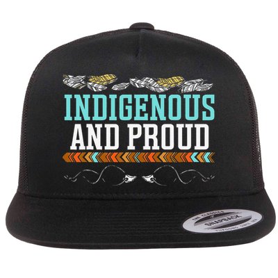 Indigenous And Proud Native American Native Pride Flatbill Hat