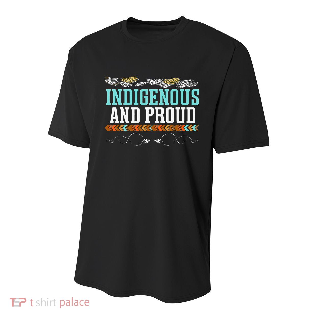 Indigenous And Proud Native American Native Pride Youth Performance Sprint T-Shirt