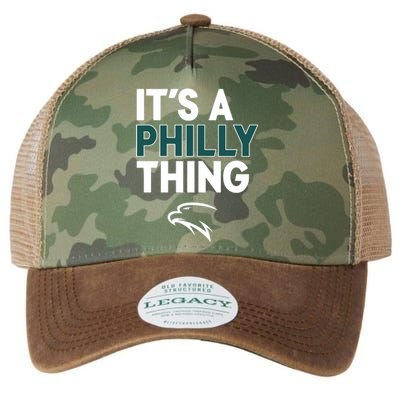 It's A Philly Thing Philadelphia Football Legacy Tie Dye Trucker Hat