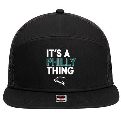 It's A Philly Thing Philadelphia Football 7 Panel Mesh Trucker Snapback Hat