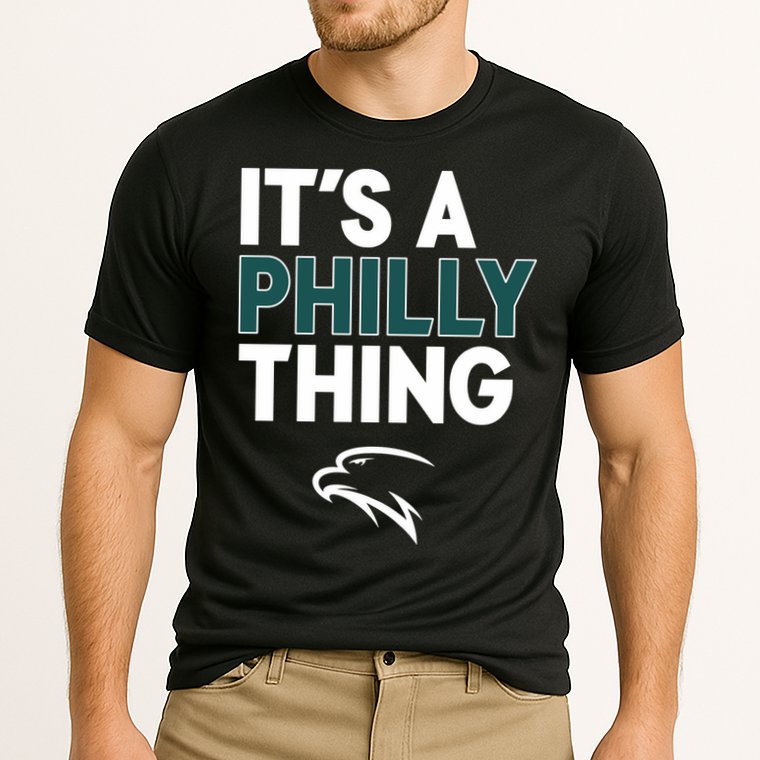 It's A Philly Thing Philadelphia Football Cooling Performance Crew T-Shirt