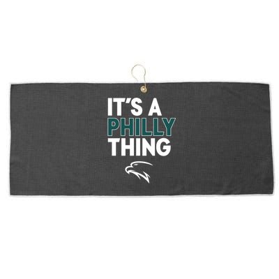 It's A Philly Thing Philadelphia Football Large Microfiber Waffle Golf Towel