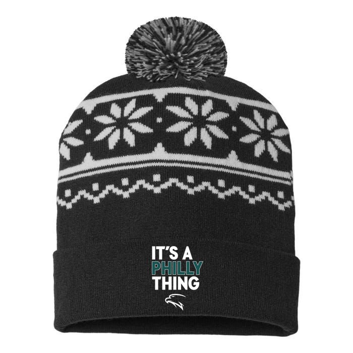 It's A Philly Thing Philadelphia Football USA-Made Snowflake Beanie