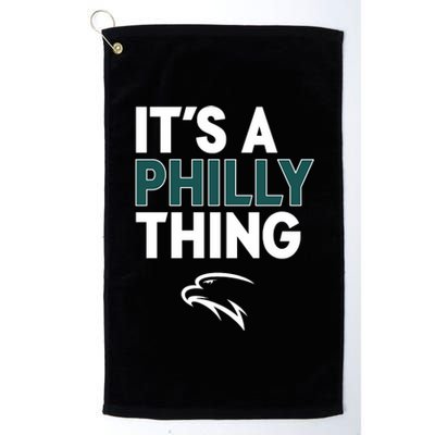 It's A Philly Thing Philadelphia Football Platinum Collection Golf Towel