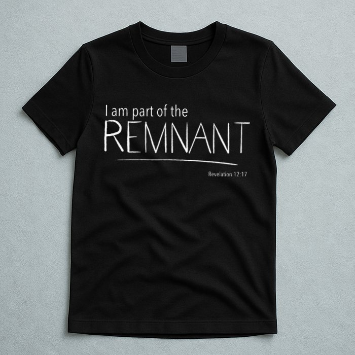 I Am Part Of The Remnant Revelation 12 Seventh Day Adventist T-Shirt
