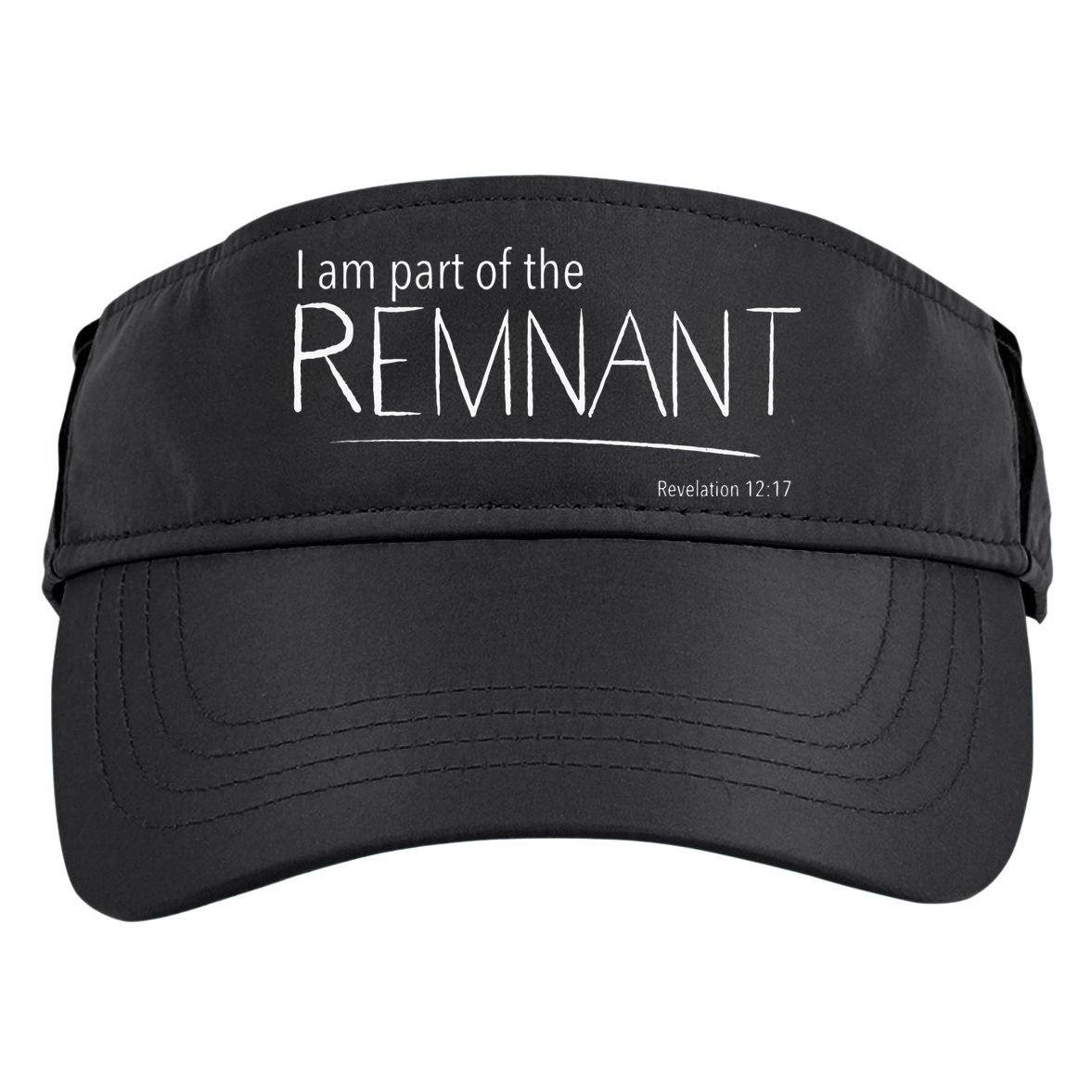 I Am Part Of The Remnant Revelation 12 Seventh Day Adventist Adult Drive Performance Visor