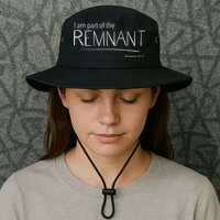 I Am Part Of The Remnant Revelation 12 Seventh Day Adventist Bucket Hat