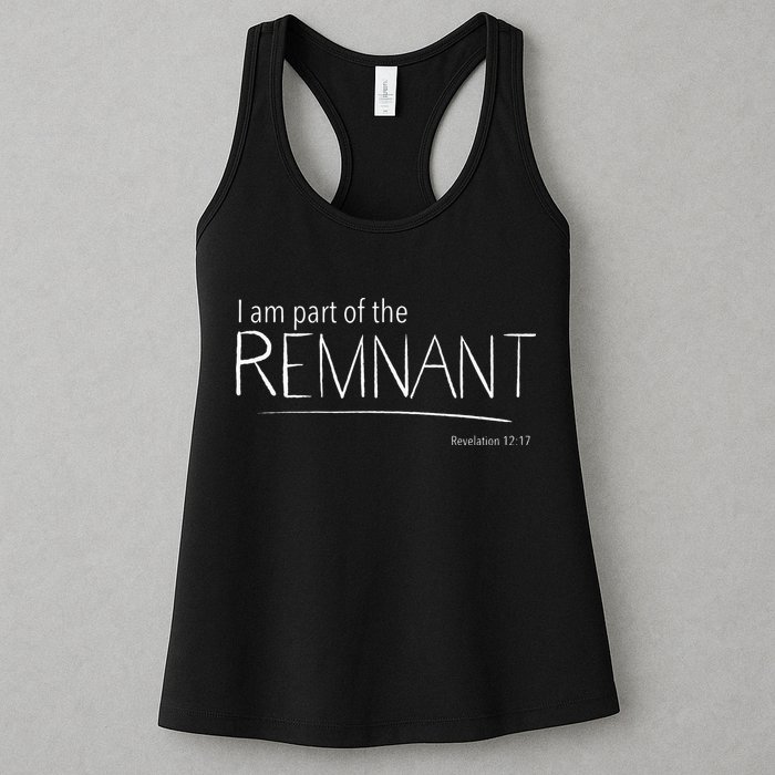 I Am Part Of The Remnant Revelation 12 Seventh Day Adventist Womens Tank Top
