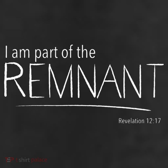 I Am Part Of The Remnant Revelation 12 Seventh Day Adventist Trucker Hat