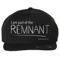 I Am Part Of The Remnant Revelation 12 Seventh Day Adventist Wool Snapback Cap