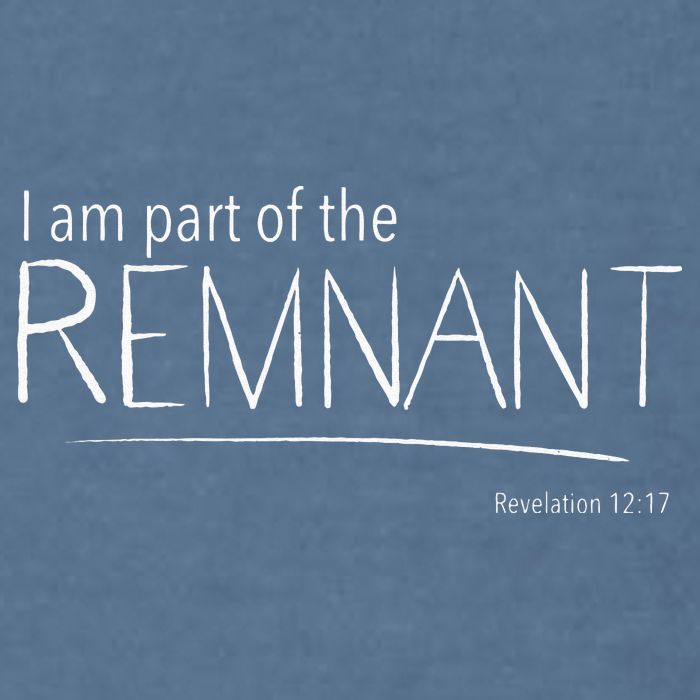 I Am Part Of The Remnant Revelation 12 Seventh Day Adventist Garment-Dyed Sweatshirt