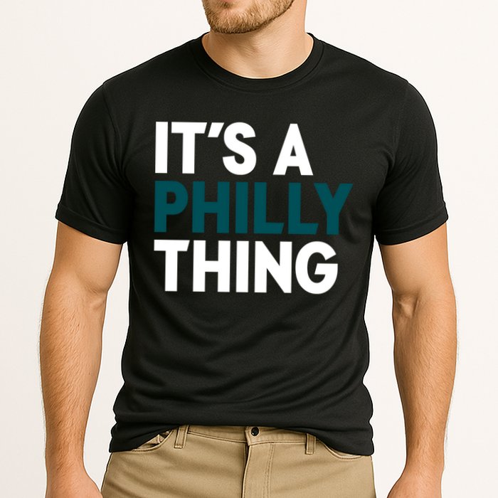 It's A Philly Thing Philadelphia Slogan Cooling Performance Crew T-Shirt