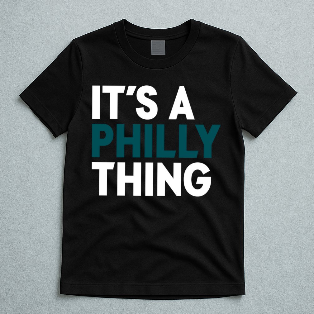 It's A Philly Thing Philadelphia Slogan T-Shirt