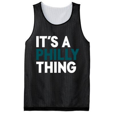 It's A Philly Thing Philadelphia Slogan Mesh Reversible Basketball Jersey Tank