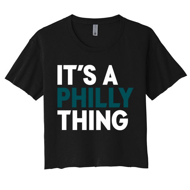 It's A Philly Thing Philadelphia Slogan Crop Top