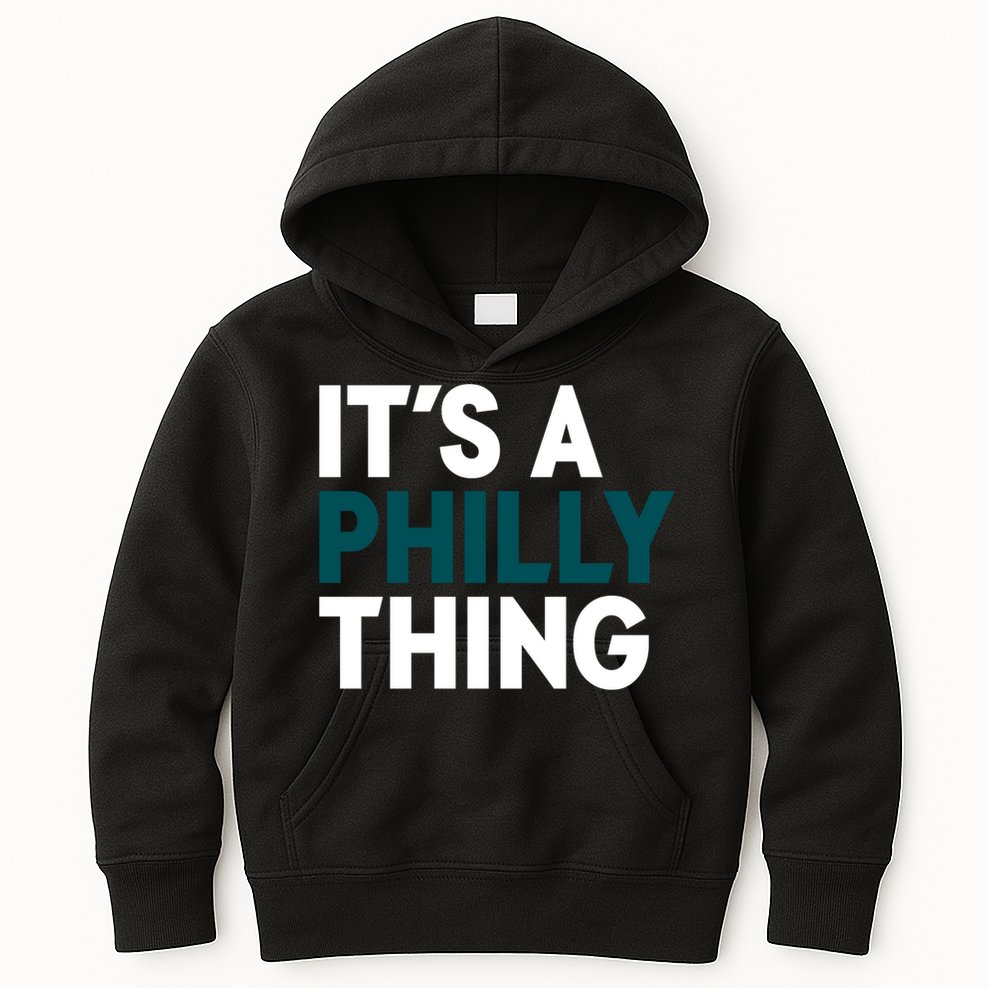 It's A Philly Thing Philadelphia Slogan Kids Hoodie