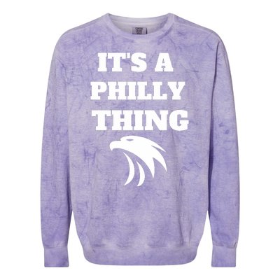 It's A Philly Thing EAGLES Classic Colorblast Crewneck Sweatshirt