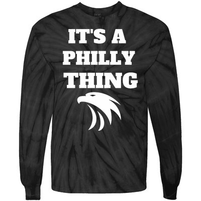 It's A Philly Thing EAGLES Classic Tie-Dye Long Sleeve Shirt