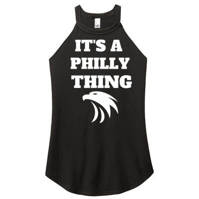 It's A Philly Thing EAGLES Classic Women’s Perfect Tri Rocker Tank