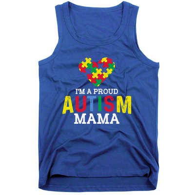 IM A Proud Autism Mama Autism Awareness Family Great Gift Tank Top