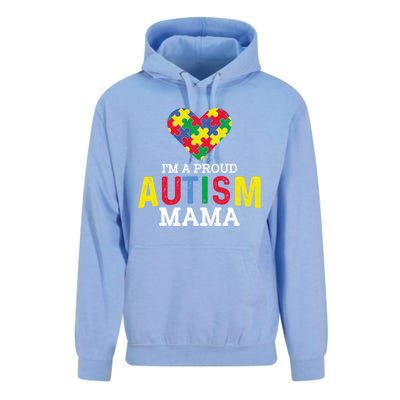 IM A Proud Autism Mama Autism Awareness Family Great Gift Unisex Surf Hoodie